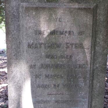 STEEL Matthew -1890
