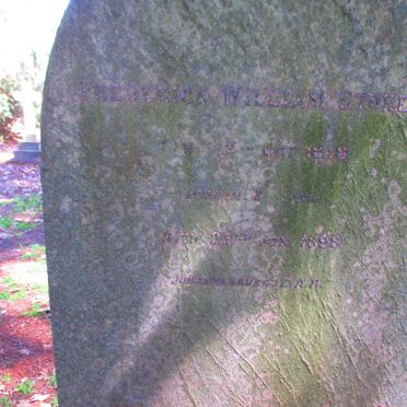 STOKER Frederick William 1848-1898