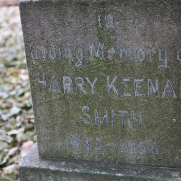 SMITH Harry Keenan 1893-1954 