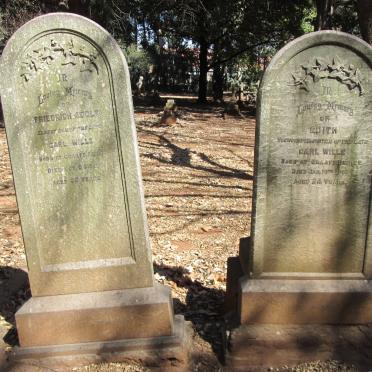 WILLE Friedrick Adolf -1918 :: WILLE Edith -1910