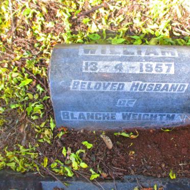 WEIGHTMAN William -1957