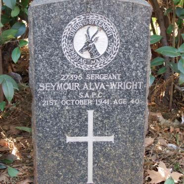 WRIGHT Seymour, ALVA -1941