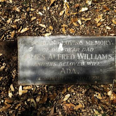 WILLIAMS James Alfred &amp; Ada