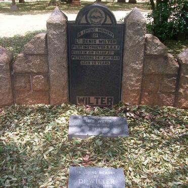 WILTER Denis -1943 :: WILTER Fred 1888-1978 :: WILTER Di 1??3-1990