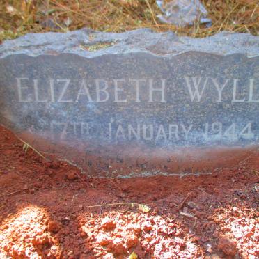 WYLLIE Elizabeth  -1944