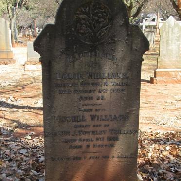 WILLIAMS Louie -190? :: WILLIAMS Howell -1898