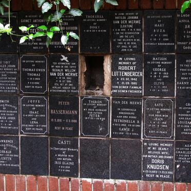 105 Memorial wall 