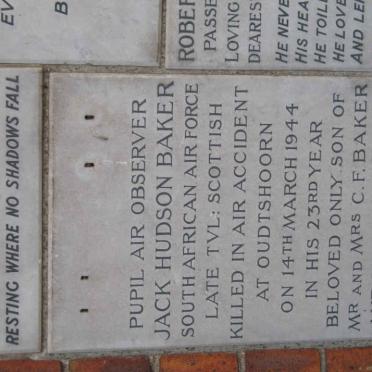 BAKER Jack Hudson -1944