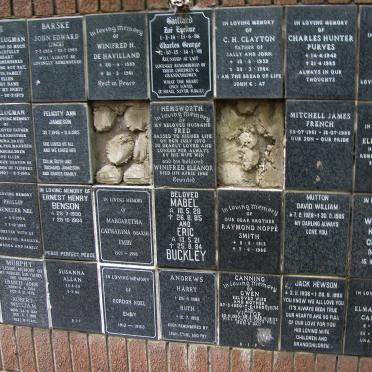 160 Memorial wall 
