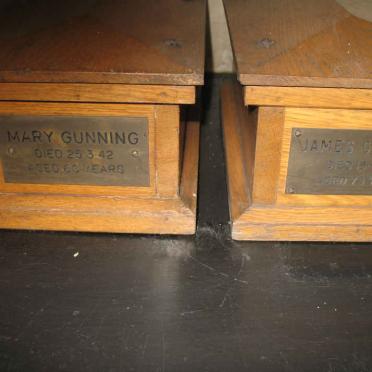 GUNNING James -1949 &amp; Mary -1942