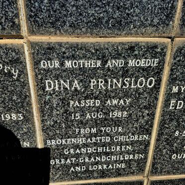 PRINSLOO Dina -1982