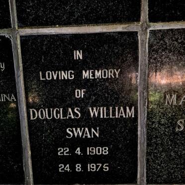SWAN Douglas William 1908-1975