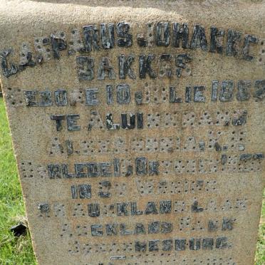 BAKKES Casperus Johannes 1862-1926 &amp; Maria Catharina UYS -1979