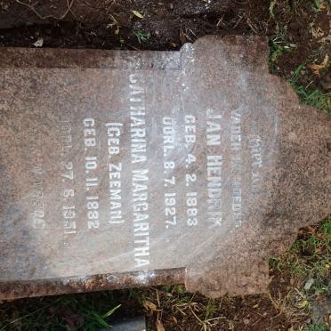 BESTER Jan Hendrik 1883-1927 &amp; Catharina Margaritha ZEEMAN 1882-1951