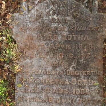 BOTHA Tobias 1906-1924 :: BOTHA Gertbrechta 1909-1913