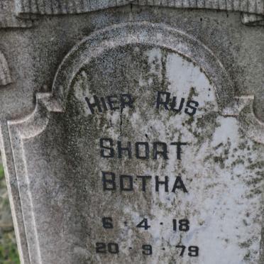 BOTHA Short ??18-??79