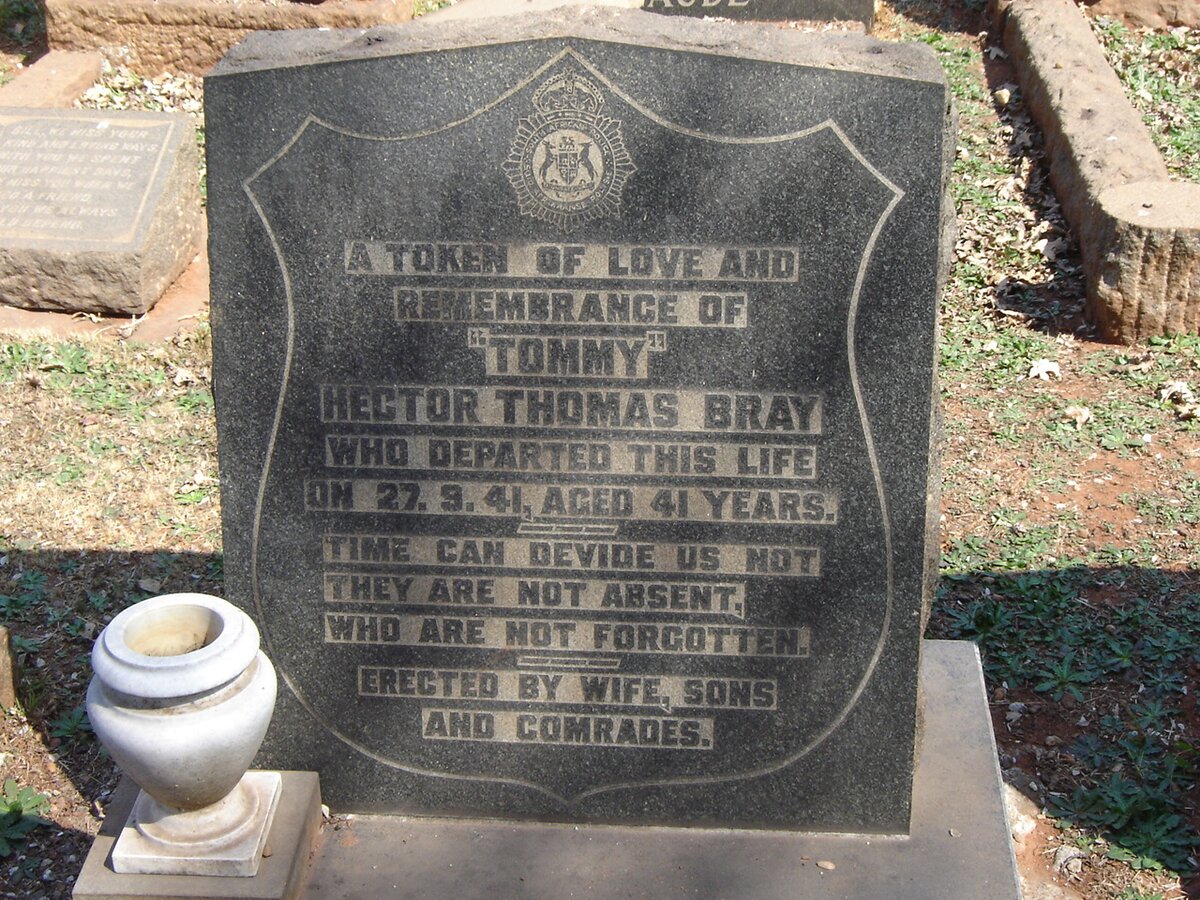 BRAY Hector Thomas -1941