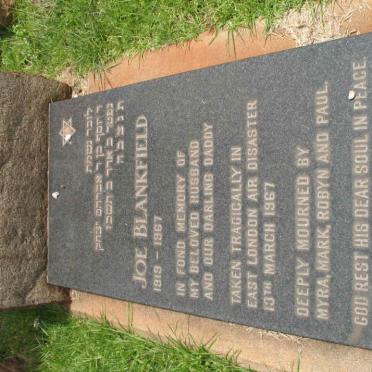 BLANKFIELD Joe 1919-1967