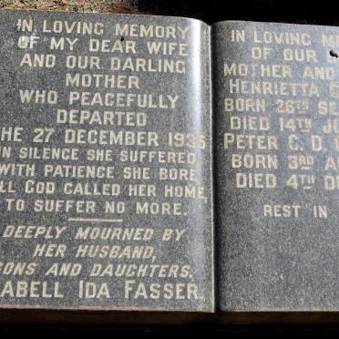 CANNELL Peter C.D. 1868-1939 &amp; Henrietta 1868-1933 :: ? Mother -1935