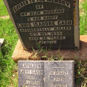 CASH Louis Isadore -1934 :: CASH Kathleen -1950