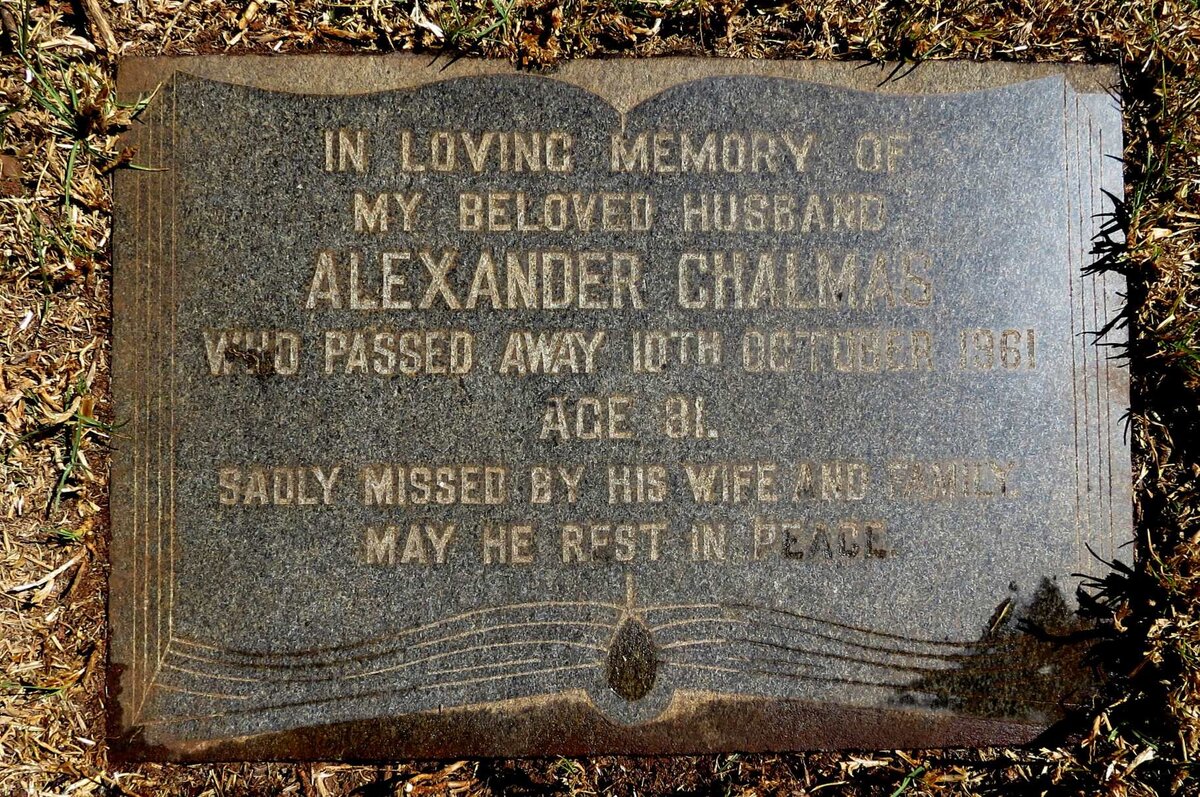 CHALMAS Alexander -1961