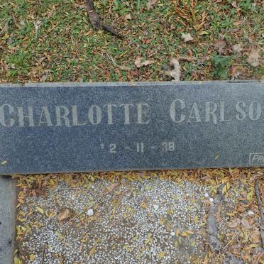 CARLSON Charlotte -1938