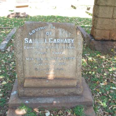 CARNABY Samuel -1916