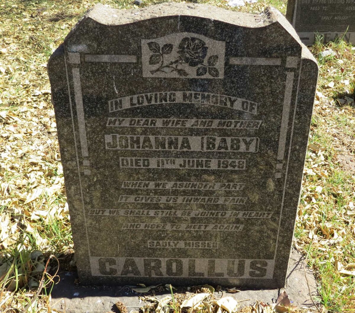 CAROLLUS Johanna -1948