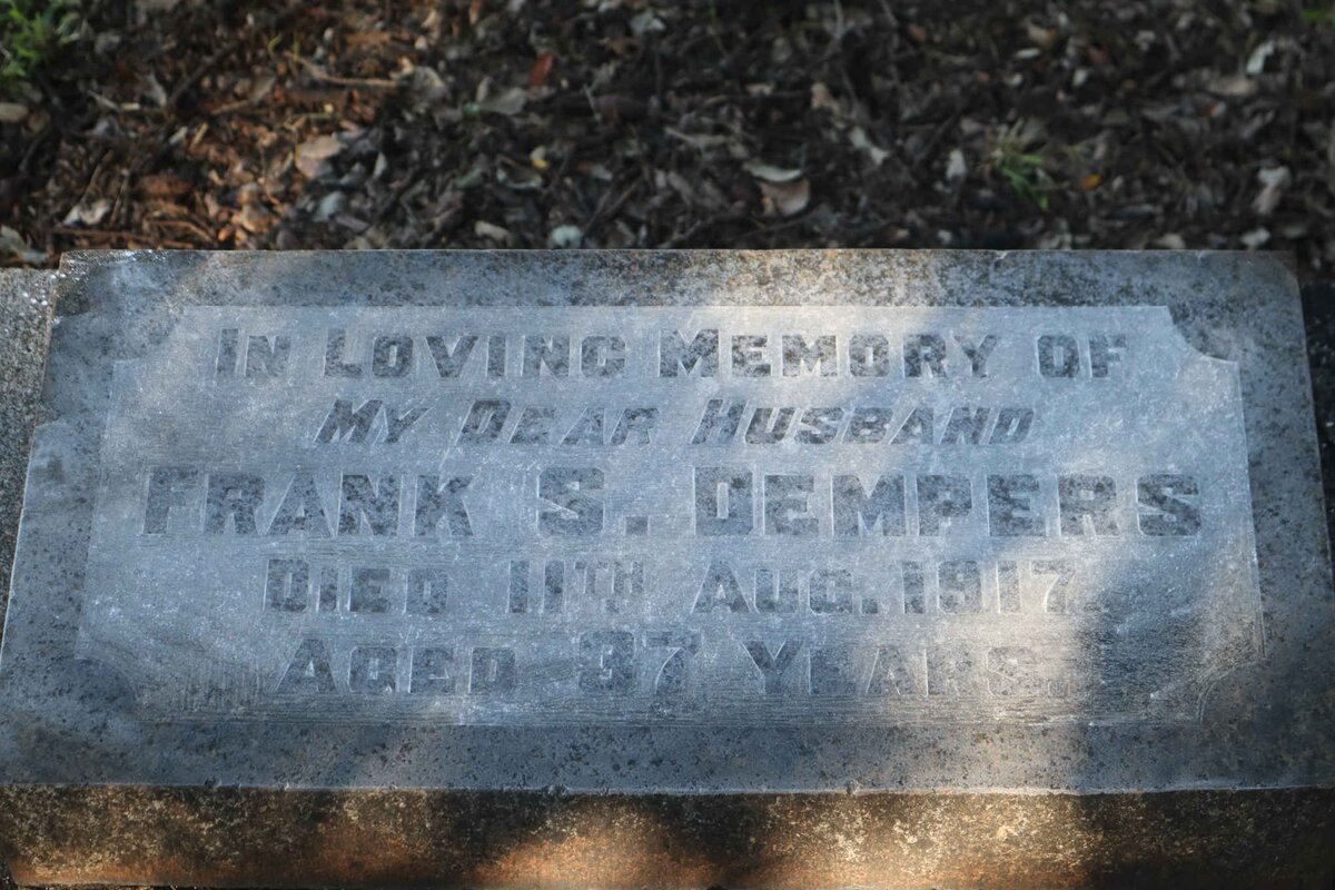 DEMPERS Frank S. -1917