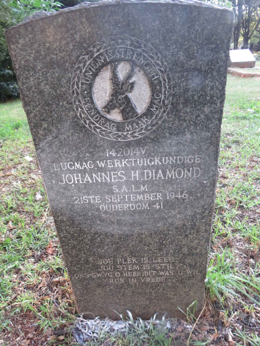 DIAMOND Johannes H. -1946
