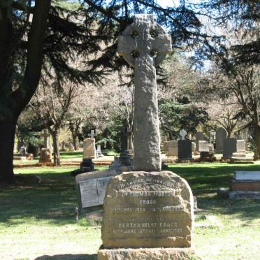 FROOD Thomas Morton 1865-1922 &amp; Bertha Helen 1873-1947