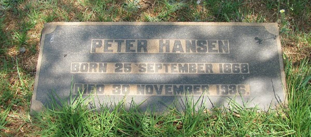 HANSEN Peter 1868-1936