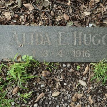 HUGO Alida E. -1916