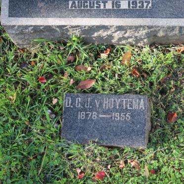 HOYTEMA D.G.J., van 1877-1955