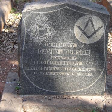 JOHNSON David -1928