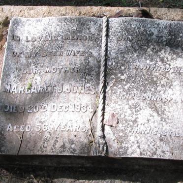 JONES Margaret J. -1934