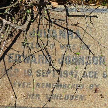 JOHNSON Johanna -1947