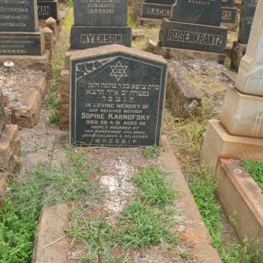 KARNOFSKY Sophie -1931