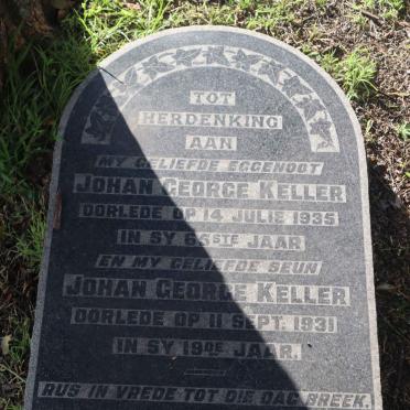 KELLER Johan George -1935 :: KELLER Johan George -1931