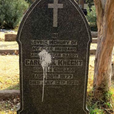 KNECHT Carl Emil 1877-1925