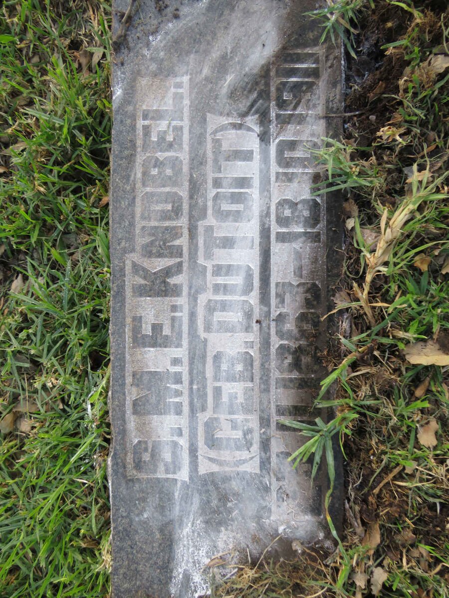 KNOBEL S.M.E. nee DU TOIT 1863-1911