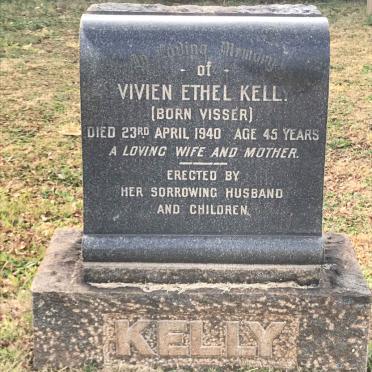 KELLY Vivien Ethel nee VISSER -1940