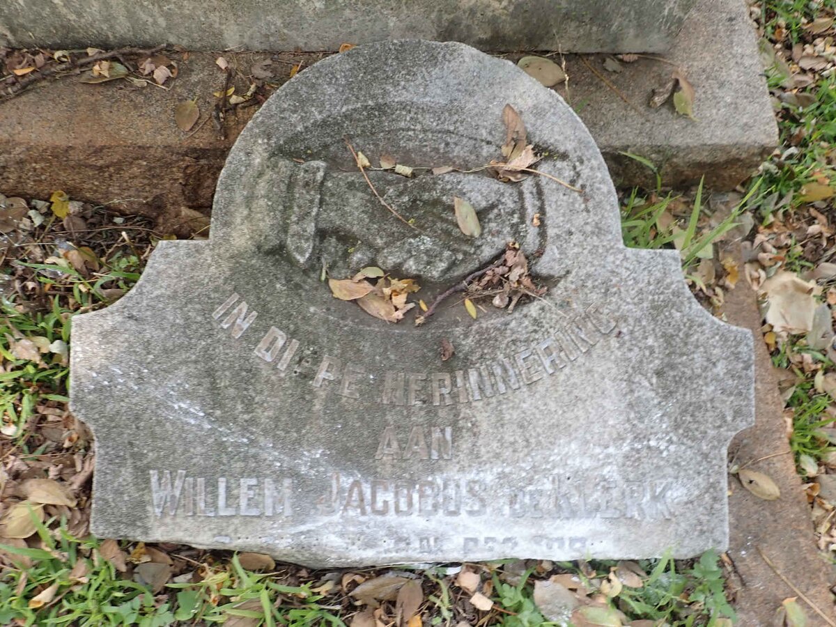 KLERK Willem Jacobus, de -199?