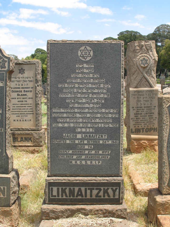 LIKNAITZKY Jacob -1941