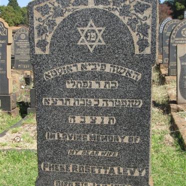 LEVY Phebe Rosetta -1931