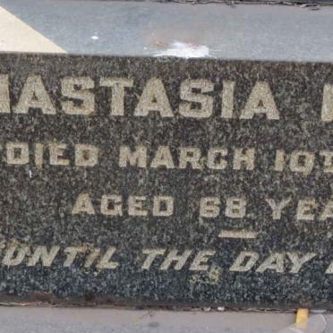 MCCABE James Henry -1923 &amp; Anastasia -1937 :: MCCABE Stasia 1894-1924 