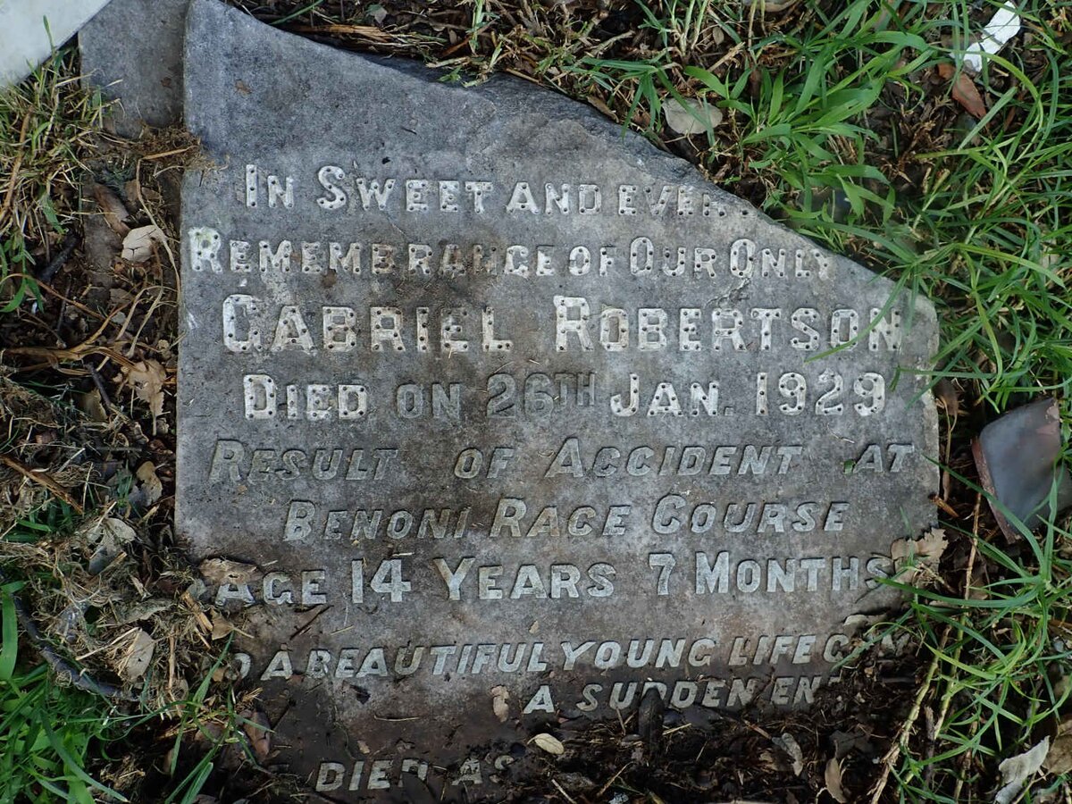 McHARRY Nelly -1916 :: ROBERTSON Gabriel -1929