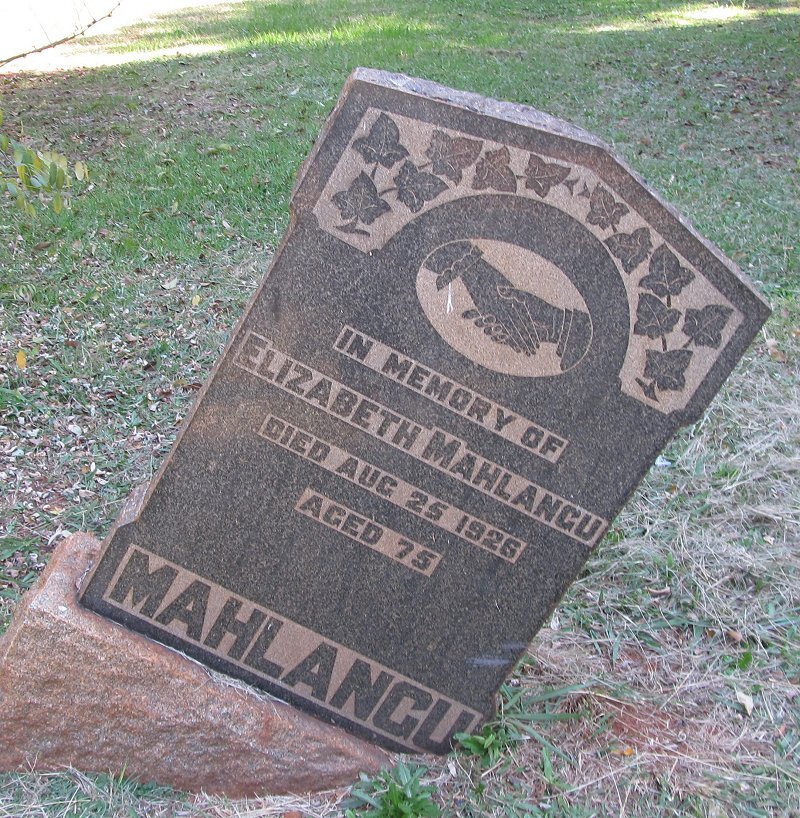 MAHLANGU Elizabeth -1926