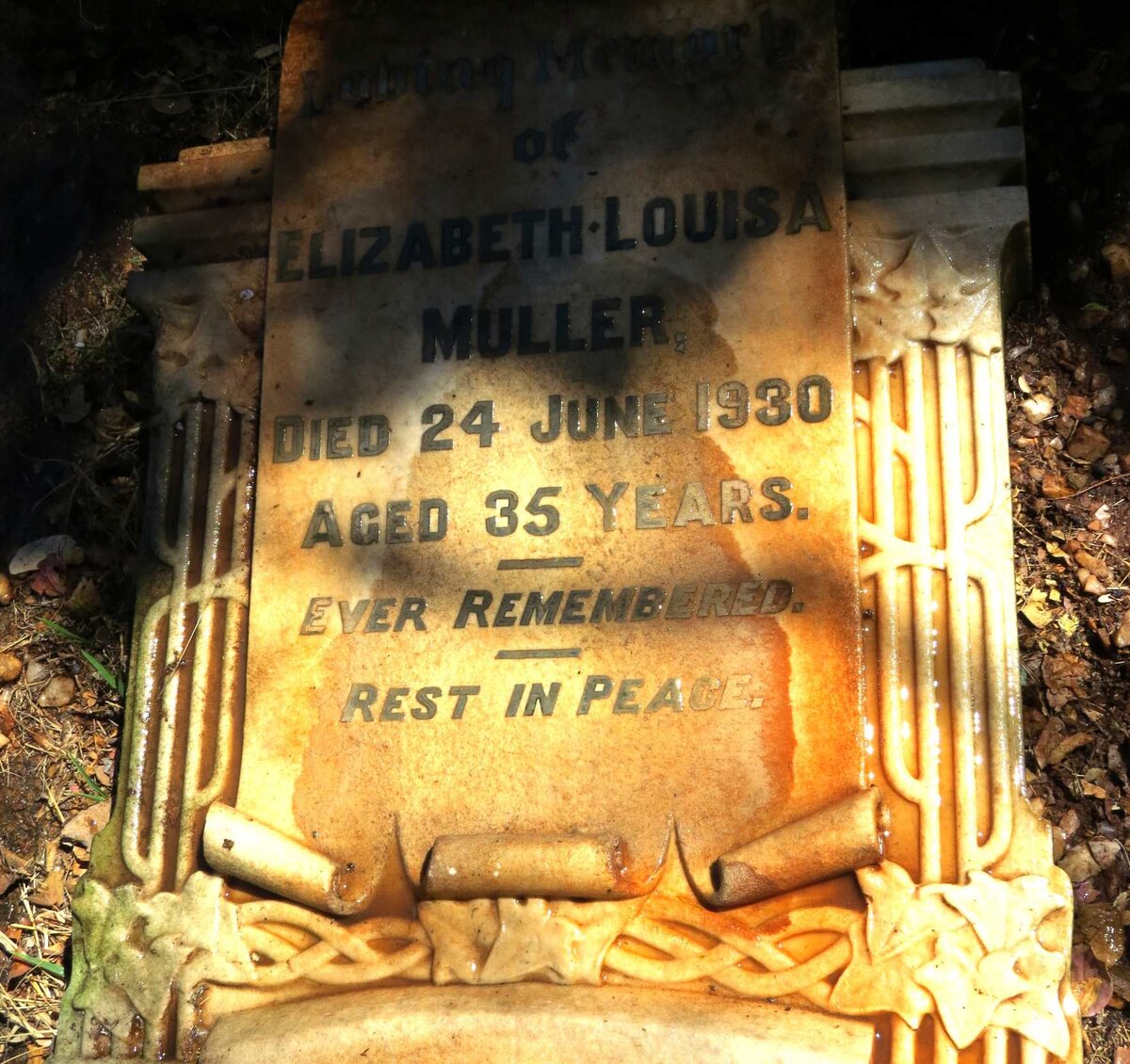 MULLER Elizabeth Louisa -1930