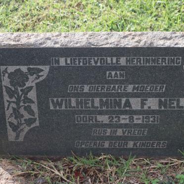 NEL Wilhelmina F. -1931